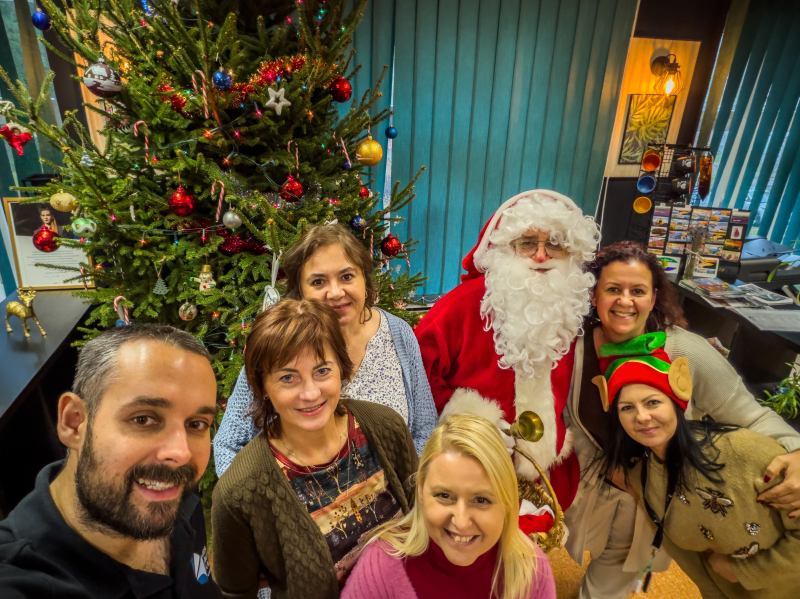 Odwiedził nas prawdziwy Święty Mikołaj