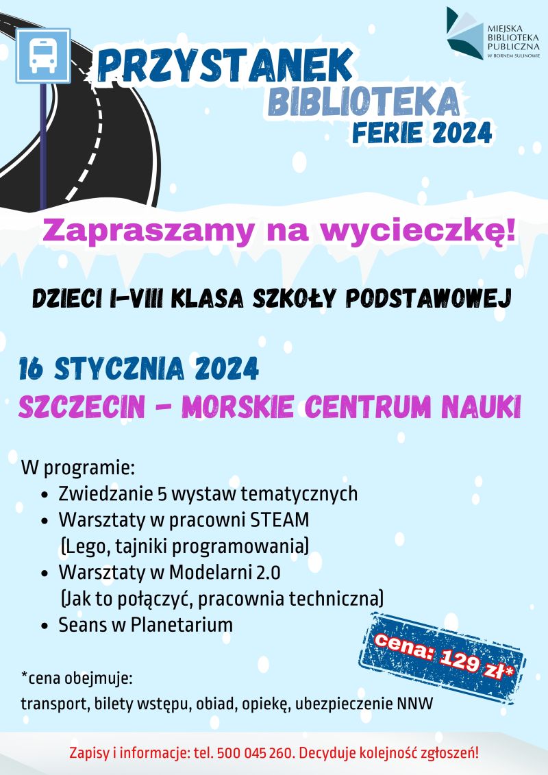 Wycieczka do Morskiego Centrum Nauki w Szczecinie