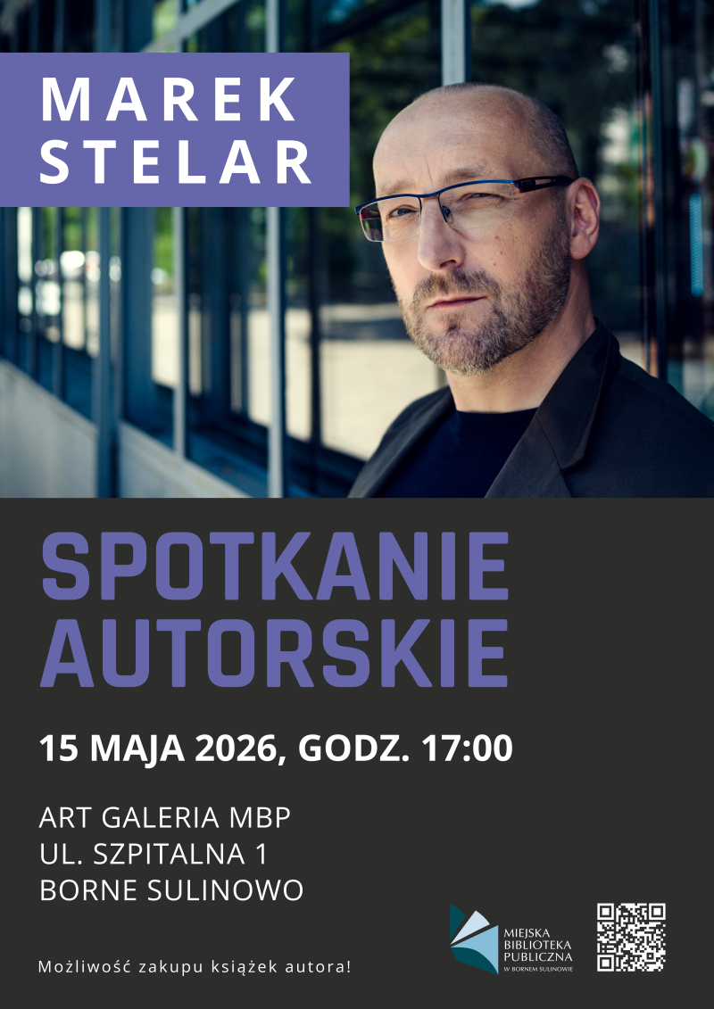 Spotkanie autorskie z Markiem Stelarem