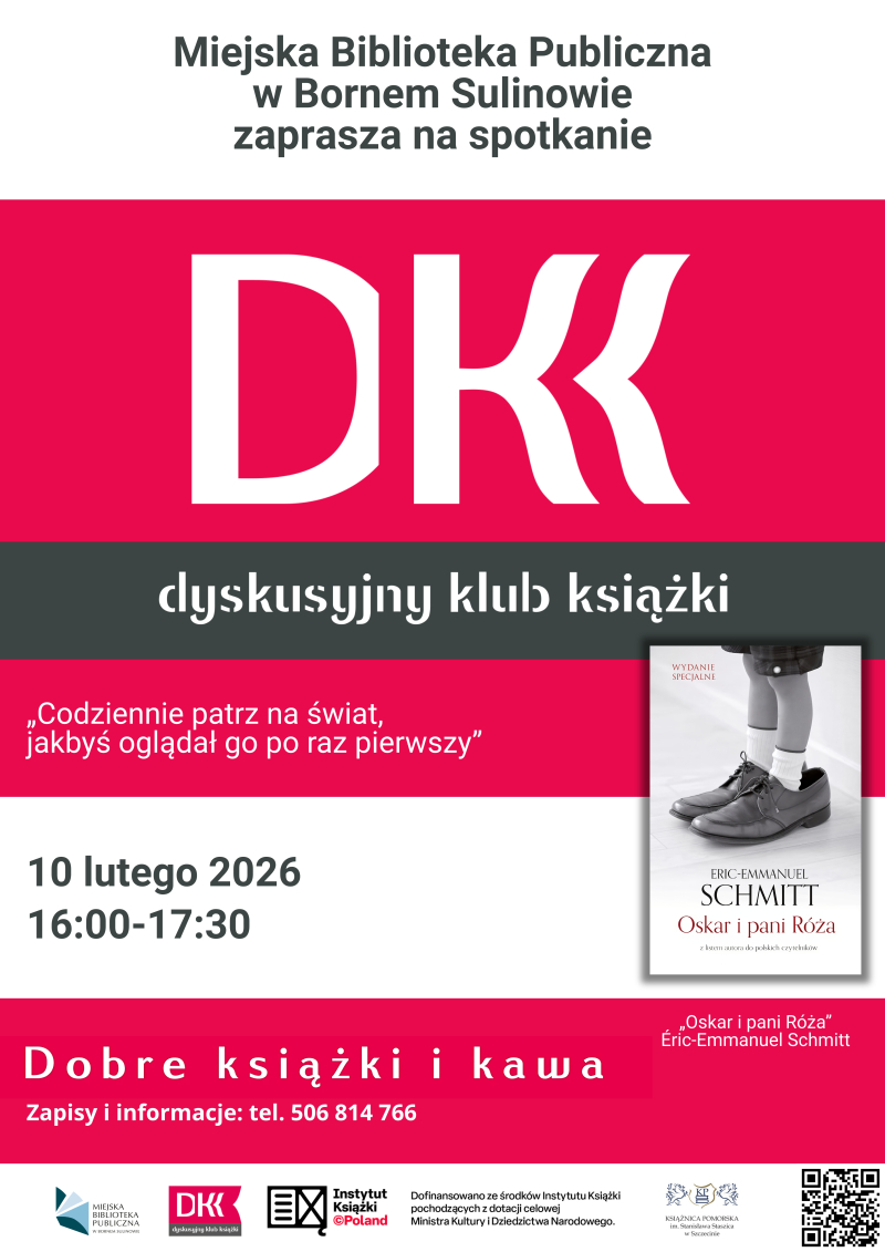 Lutowe spotkanie Dyskusyjnego Klubu Książki