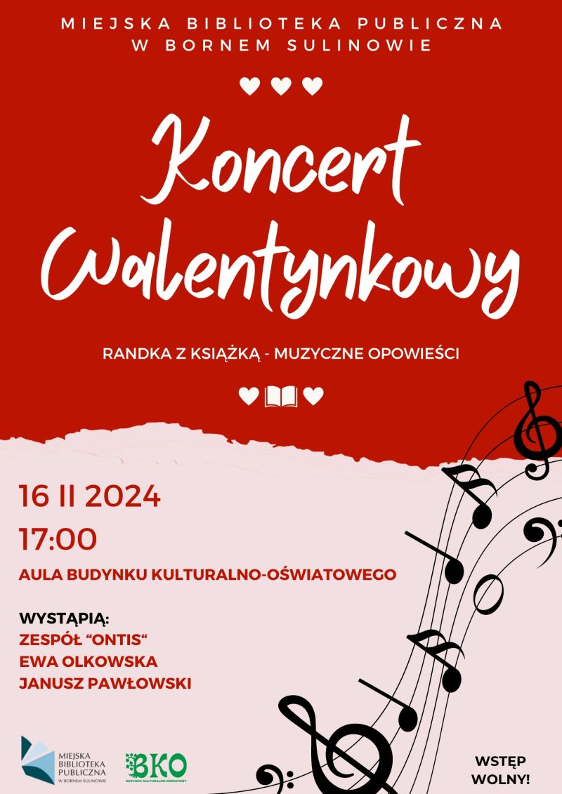 Koncert walentynkowy 2024