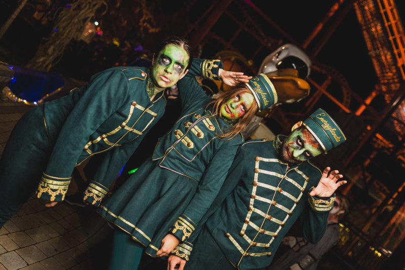 Październikowa wycieczka do Energylandii na Halloween Night