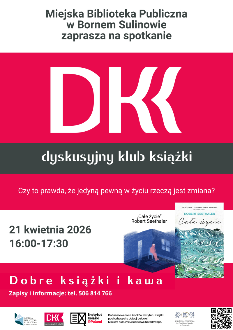 Kwietniowe spotkanie Dyskusyjnego Klubu Książki