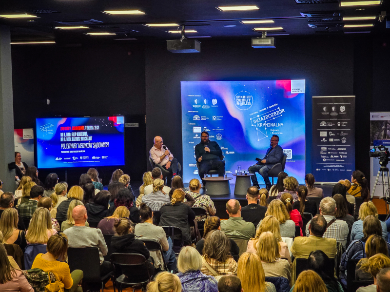 5. edycja Festiwalu Premier i Debiutów Gwiazdozbiór Kryminalny Kujawy i Pomorze w Toruniu