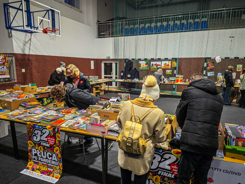 Biblioteka na 32. Finale Wielkiej Orkiestry Świątecznej Pomocy