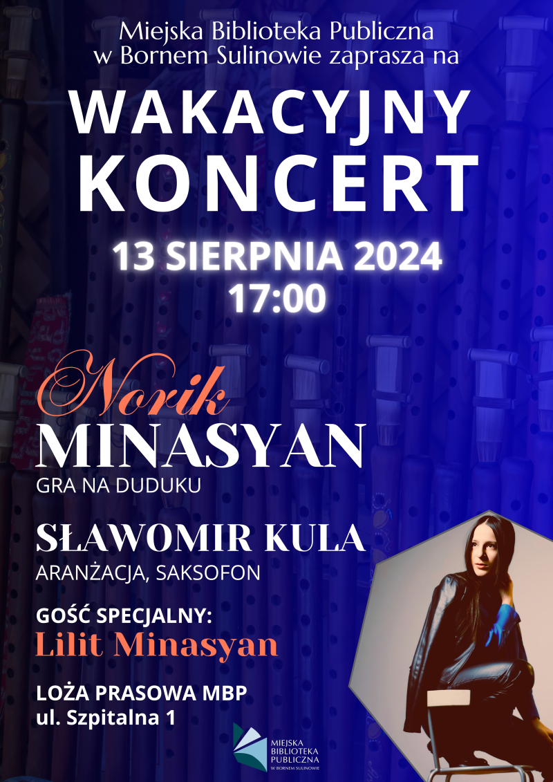 Koncert muzyki ormiańskiej - Norik Minasyan, Lilit Minasyan, Sławomir Kula