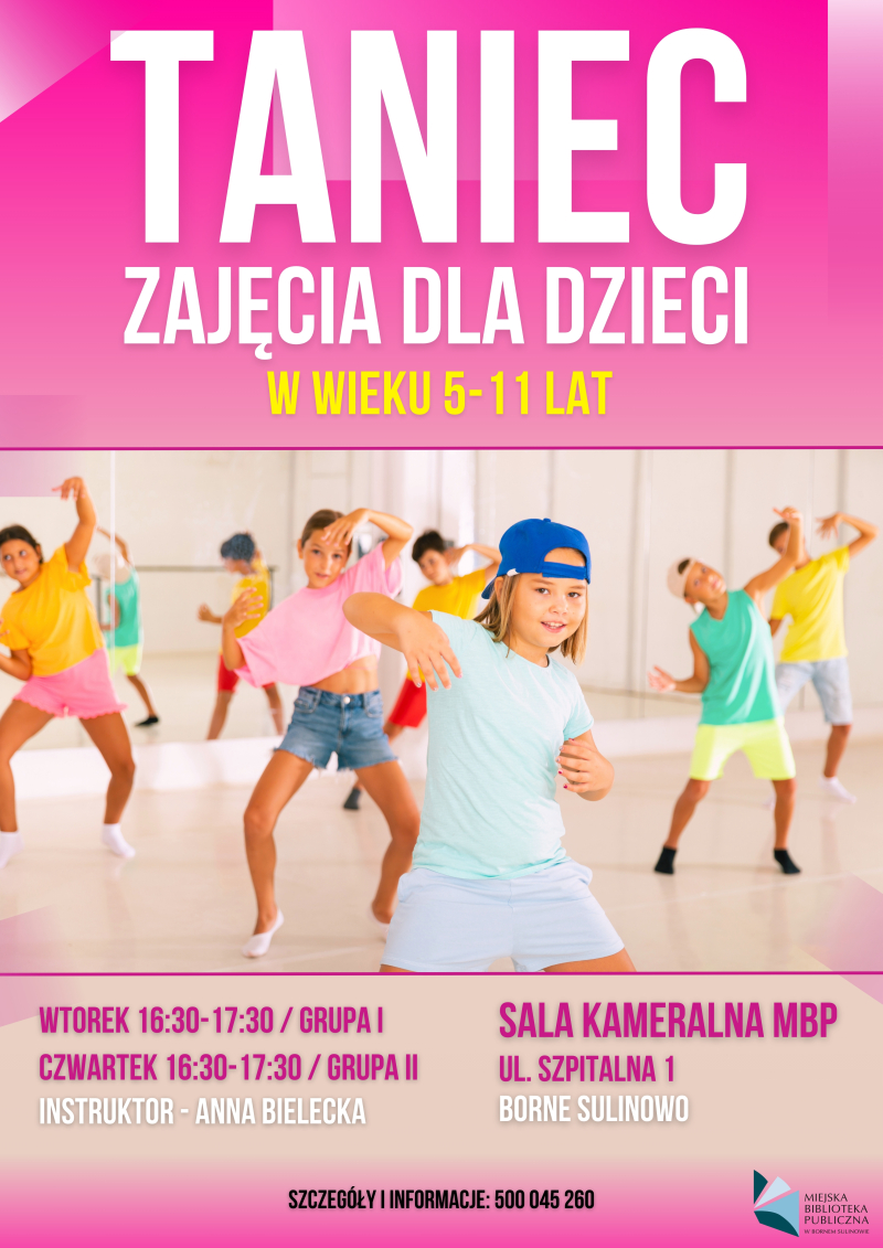 Zajęcia taneczne dla dzieci 2025