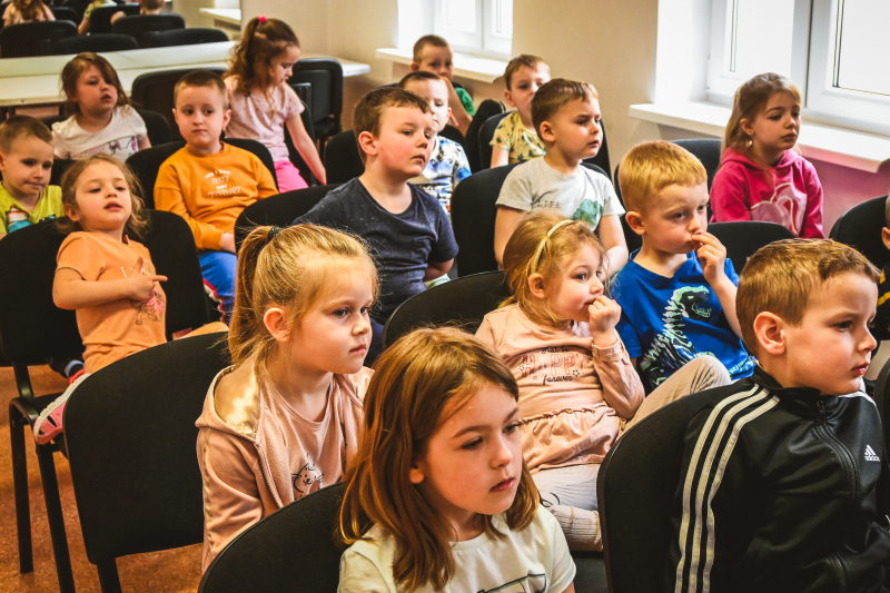 Kolejna wizyta przedszkolaków w bibliotece