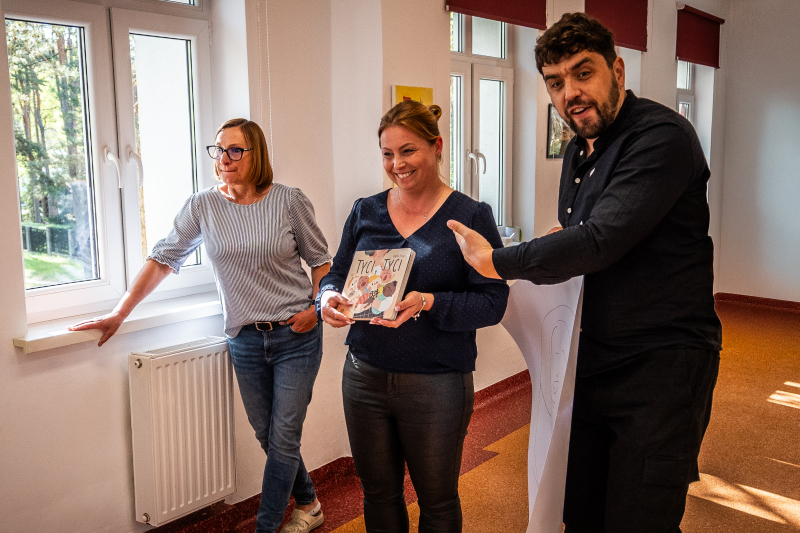 „Opowiedz nam, Krasnalu!” - warsztaty promujące czytelnictwo wśród dzieci