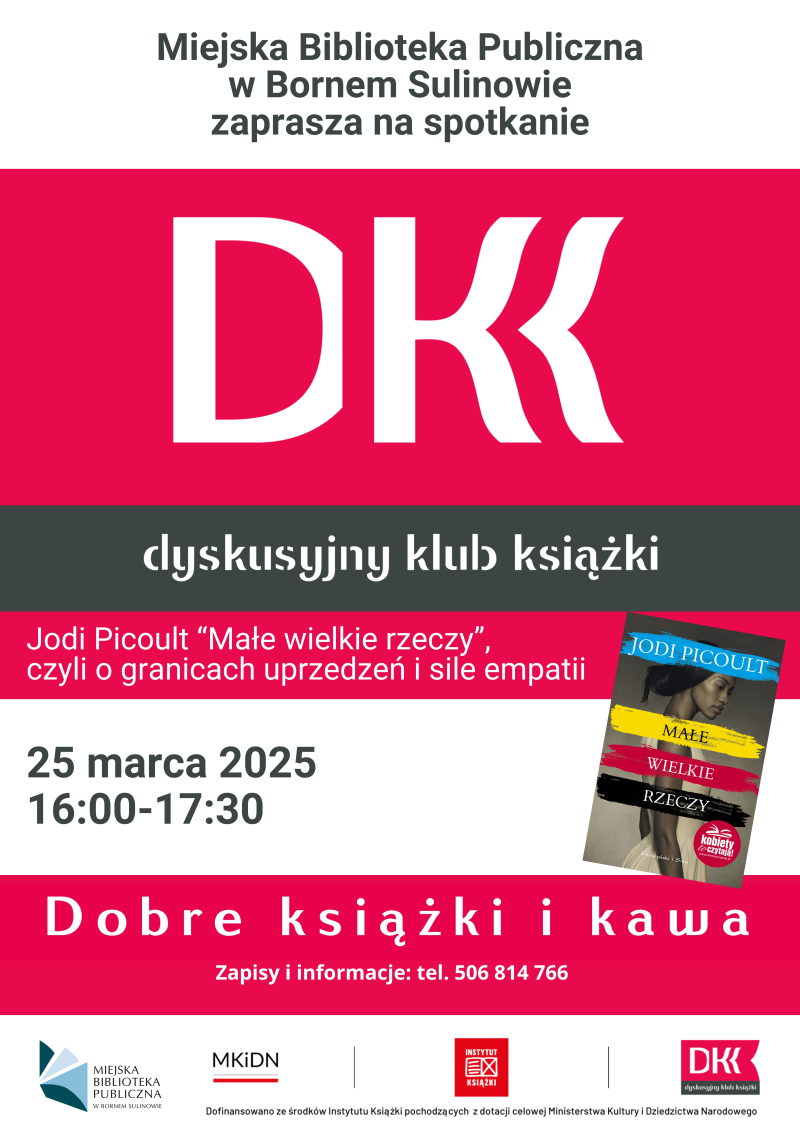 Marcowe spotkanie Dyskusyjnego Klubu Książki