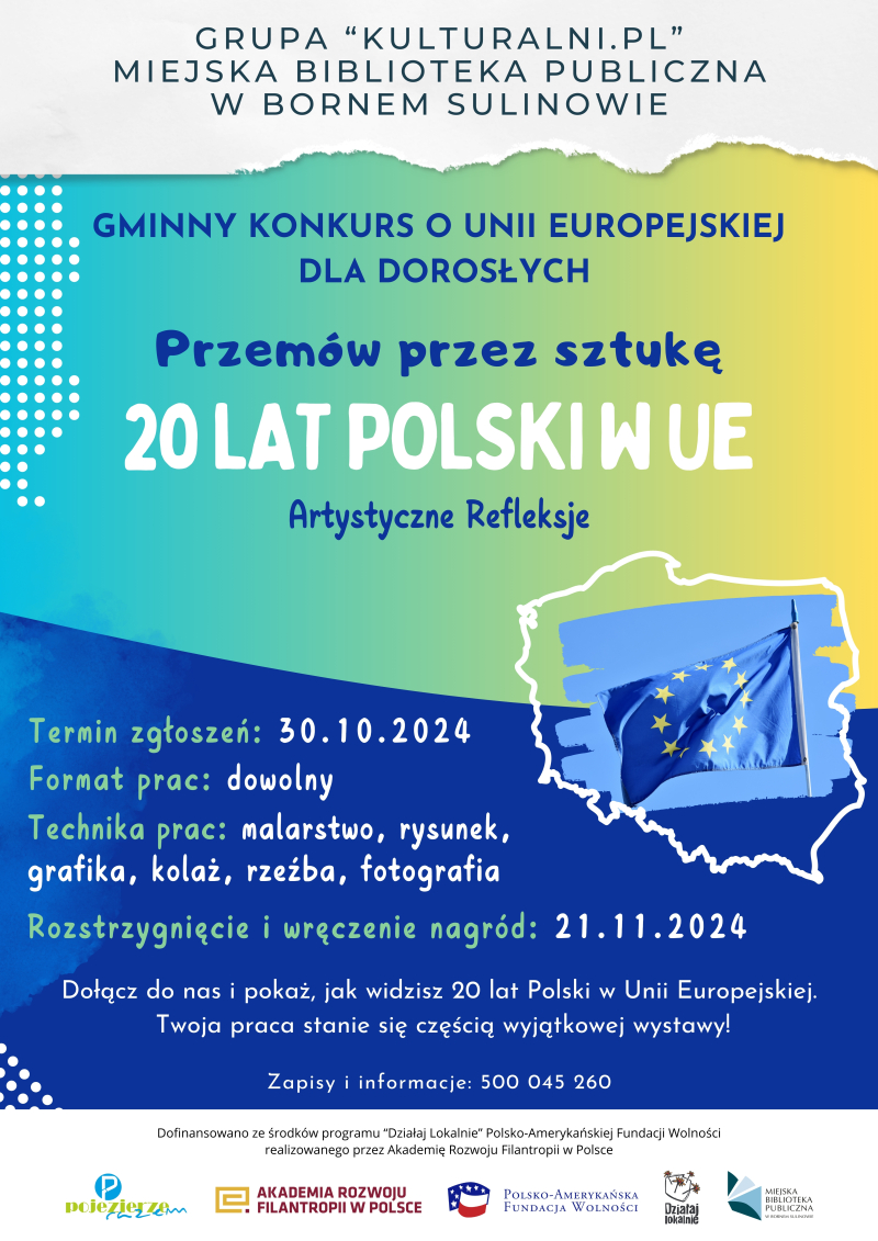 Gminny Konkurs o Unii Europejskiej dla dorosłych