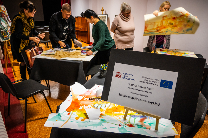 „Let's Art - Masz Fart!” - wykład i warsztat o sztuce współczesnej