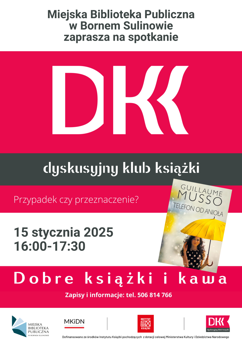 Drugie styczniowe spotkanie Dyskusyjnego Klubu Książki