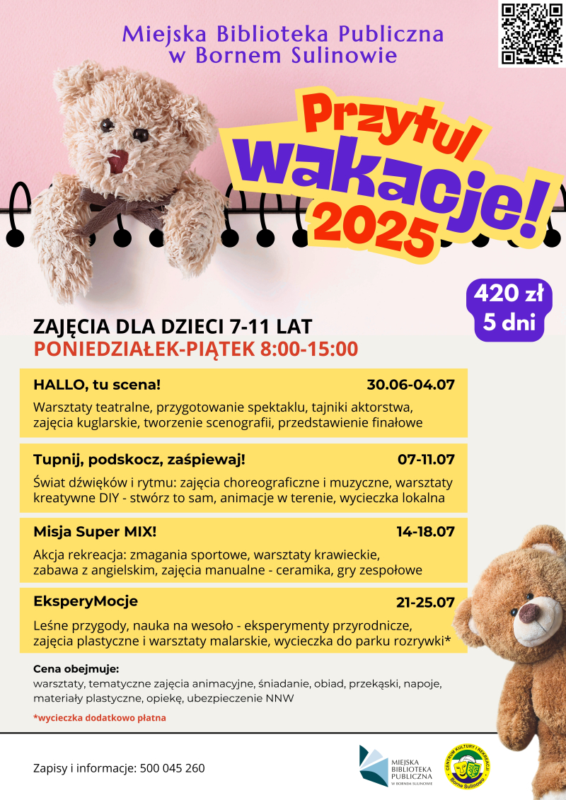 Przytul wakacje 2025