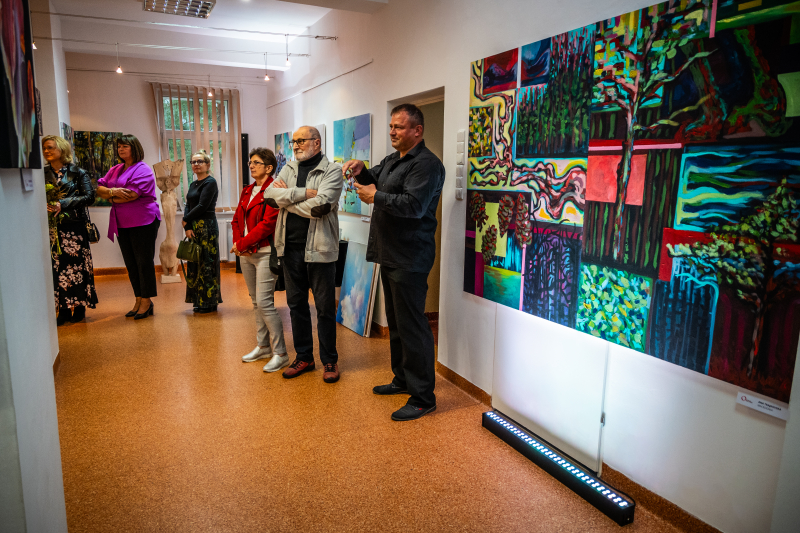 Wernisaż VII Międzynarodowego Pleneru Artystycznego STACJA KULTURA 2024