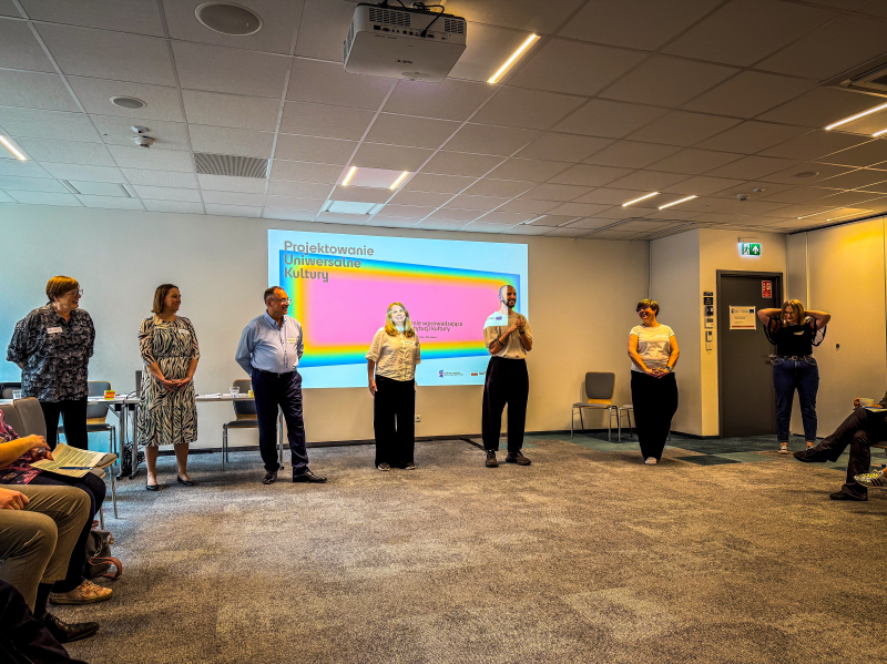 Szkolenia w ramach projektu „Projektowanie uniwersalne kultury”