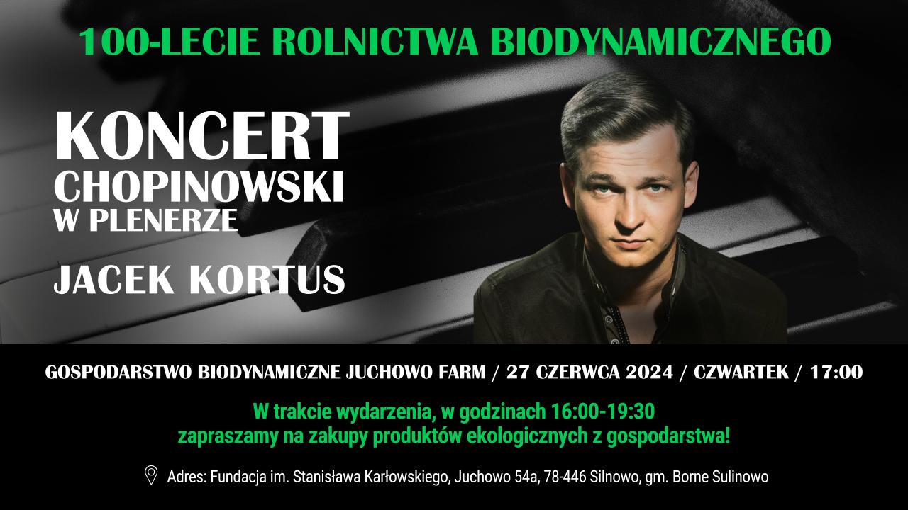 Koncert Chopinowski w plenerze - Jacek Kortus