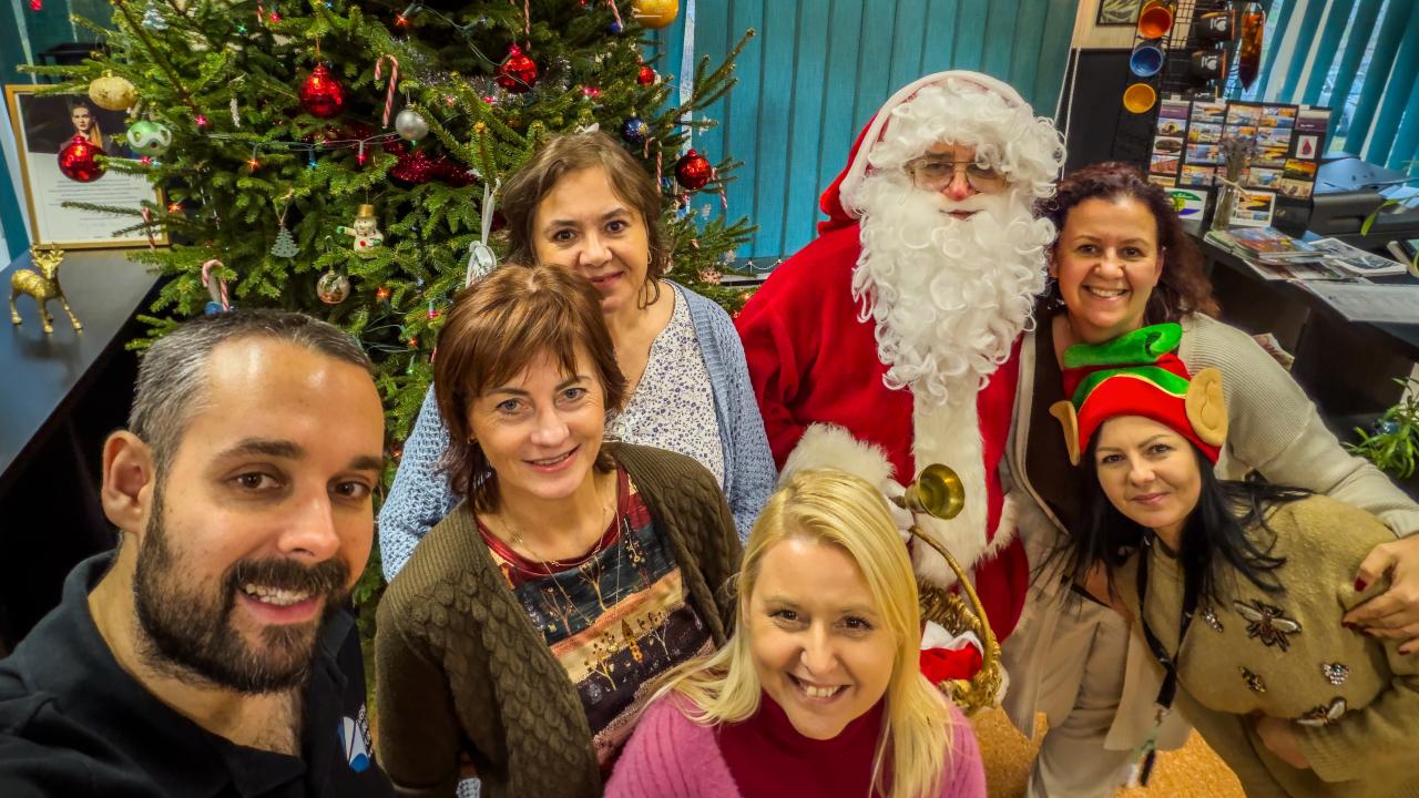 Odwiedził nas prawdziwy Święty Mikołaj