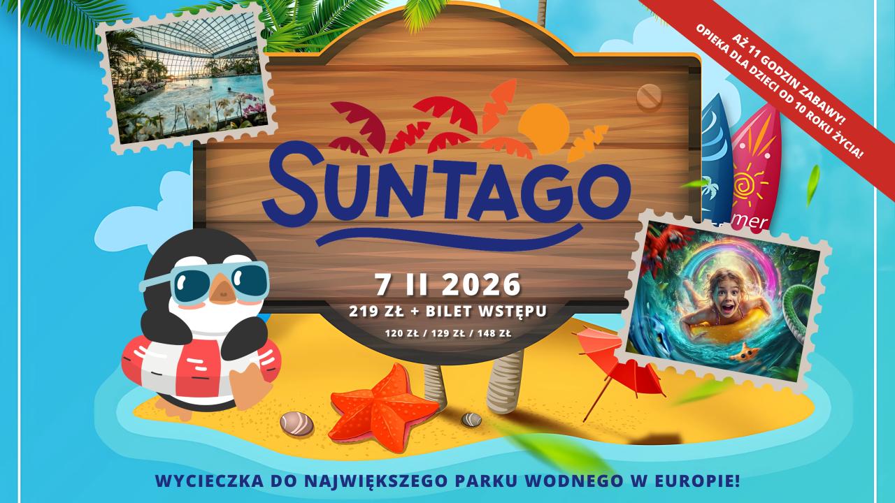 Feryjna wycieczka do Suntago Wodny Świat