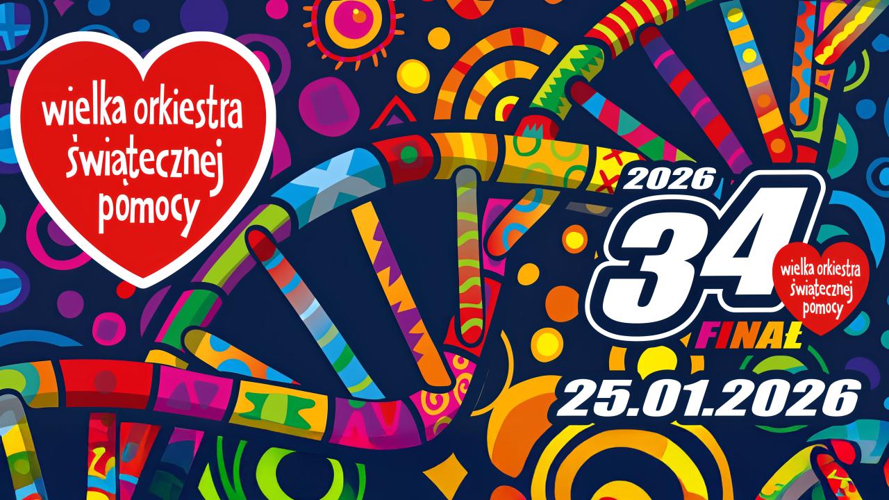 Gramy razem z Wielką Orkiestrą Świątecznej Pomocy 2026!