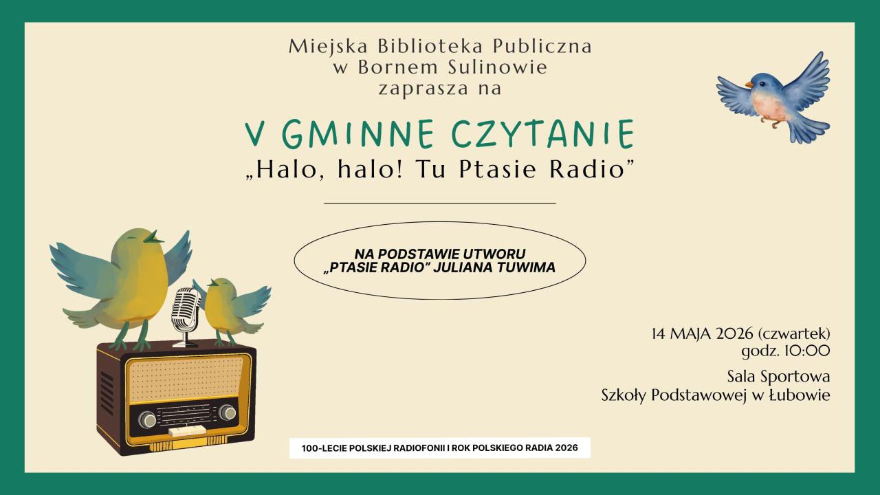 V Gminne Czytanie w Łubowie