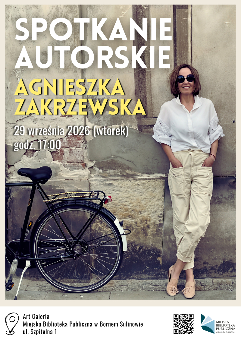 Spotkanie autorskie z Agnieszką Zakrzewską