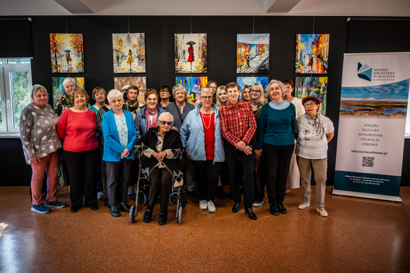 „Marzenie…” - wyjątkowy wernisaż Danuty Kmiecik w Art Galerii biblioteki