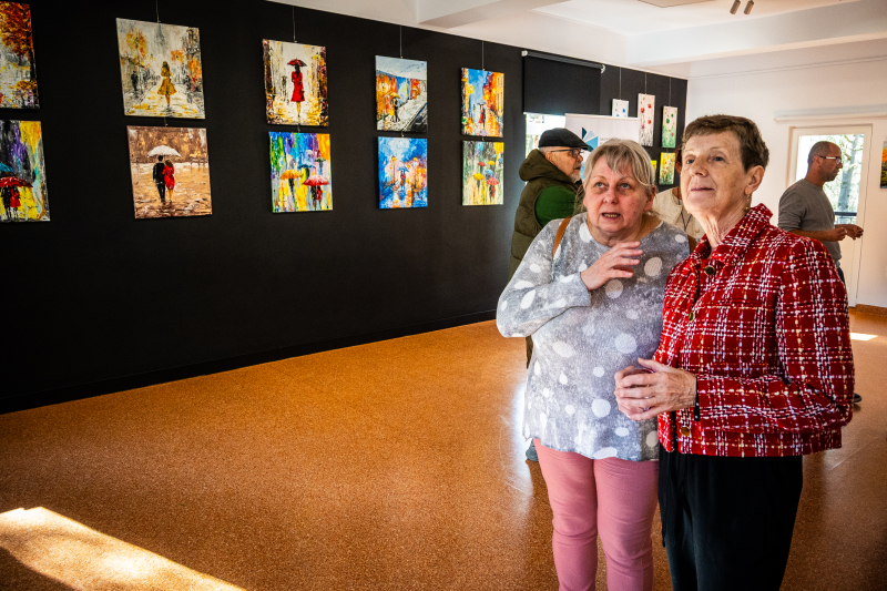 „Marzenie…” - wyjątkowy wernisaż Danuty Kmiecik w Art Galerii biblioteki