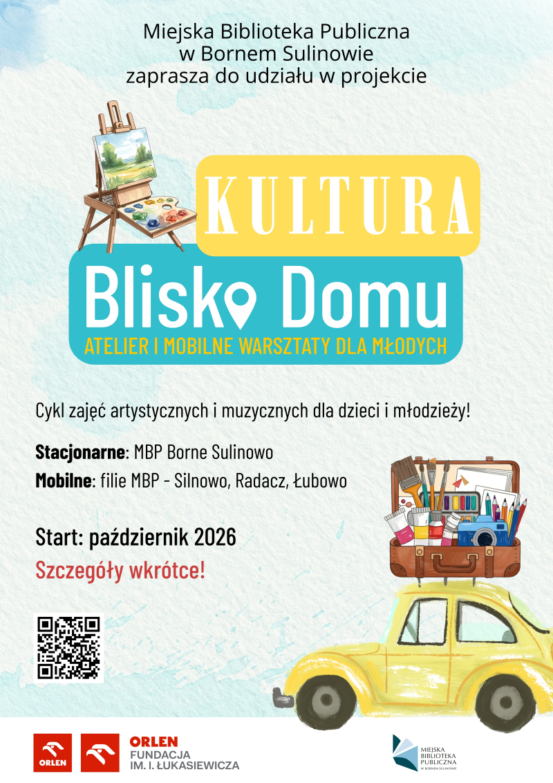 Kultura Blisko Domu - Atelier i Mobilne Warsztaty dla Młodych