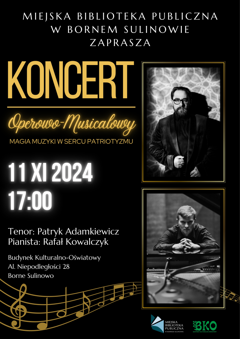 Koncert operowo-musicalowy „Magia muzyki w sercu patriotyzmu”