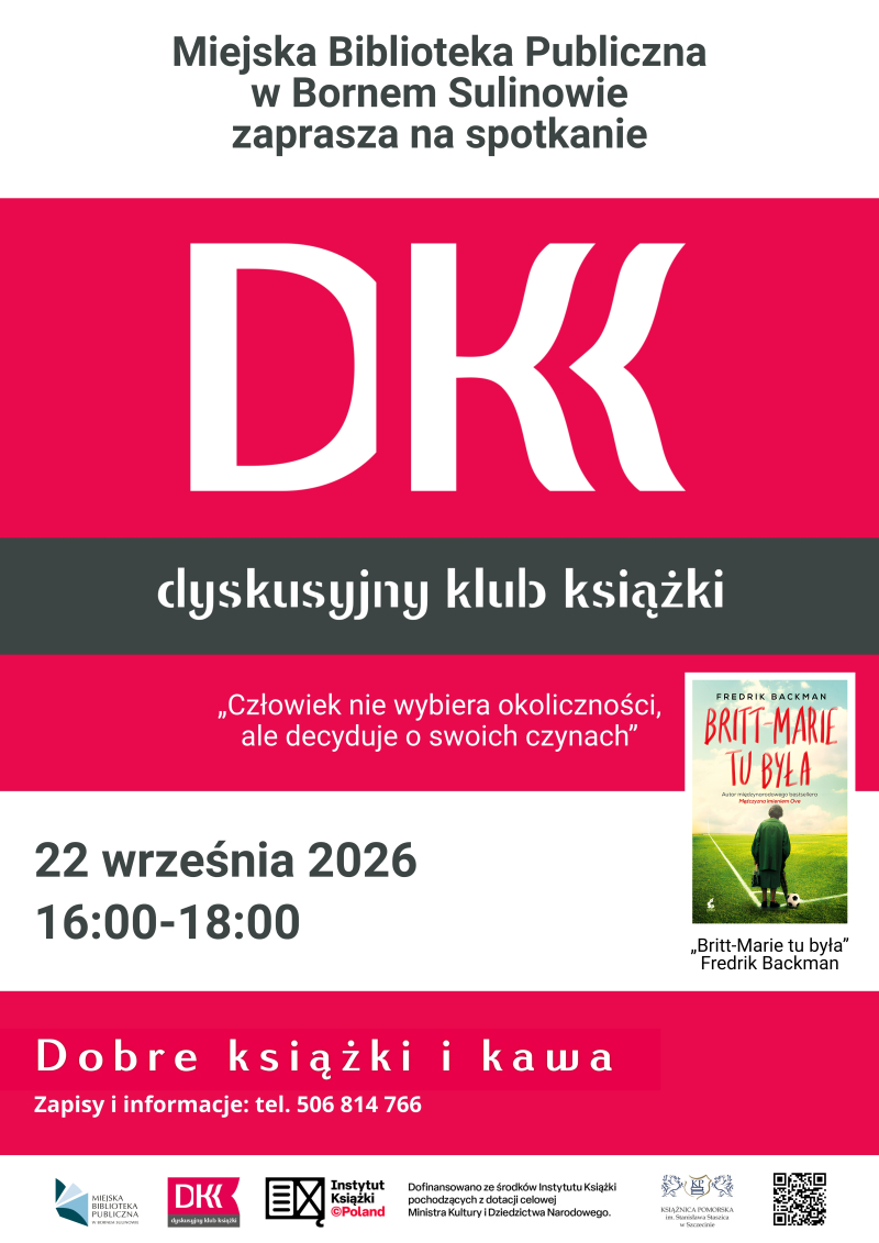 Wrześniowe spotkanie Dyskusyjnego Klubu Książki