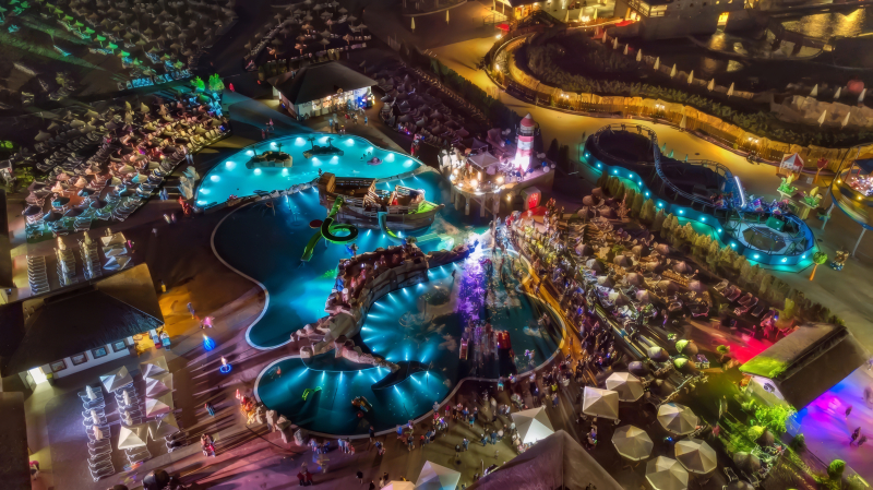 Lipcowa wycieczka do Energylandii na Magic Night